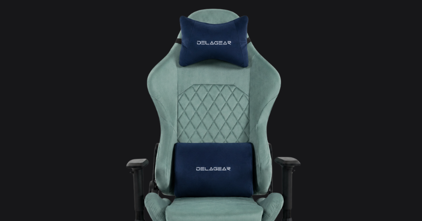 Poduszki ergonomiczne DELAGEAR G 505 Zielony